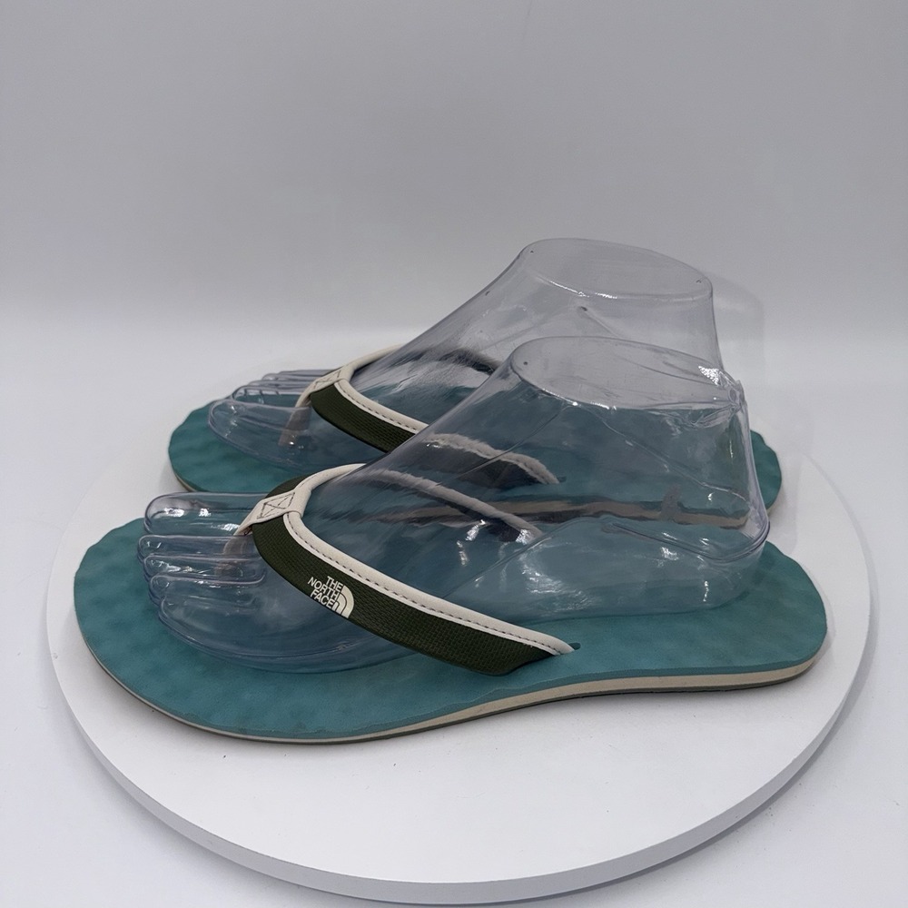 North Face Base Camp Mini II Flip Flop Blue Women's Size 9 Beach Pool Summer